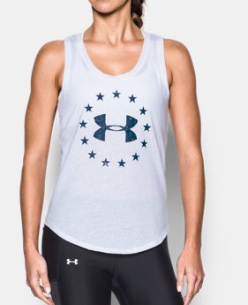Women's UA Freedom Logo Tank 1 Color $27.99