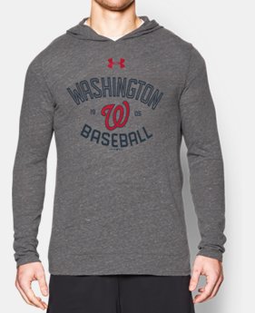 Men’s Washington Nationals UA Tri-Blend Hoodie 1 Color $28.49
