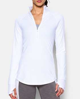Women’s UA Threadborne Run True 1/2 Zip 1 Color $64.99