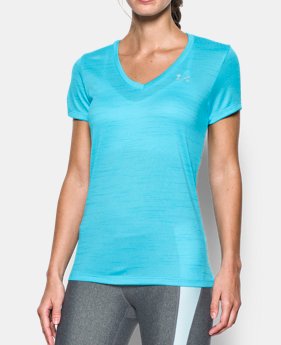 Women's UA Techâ„¢ Tiger V-Neck 1 Color $10.68 to $18.99