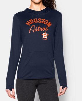 New to Outlet Women’s Houston Astros UA French Terry Hoodie EXTRA 25% OFF ALREADY INCLUDED 1 Color $39.74
