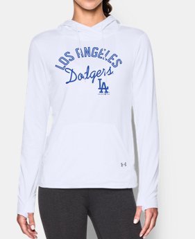 New to Outlet Women’s Los Angeles Dodgers UA French Terry Hoodie 1 Color $52.99