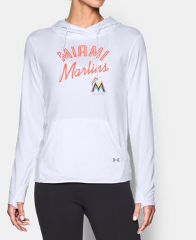 Women's Miami Marlins UA French Terry Hoodie 1 Color Available $52.49
