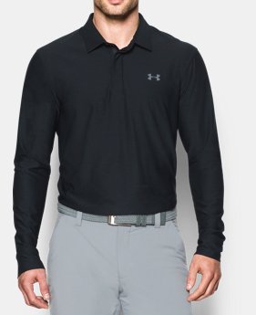 Best Seller Men's UA Playoff Long Sleeve Polo 1 Color $69.99