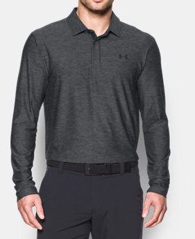 Best Seller Men's UA Playoff Long Sleeve Polo 4 Colors $69.99