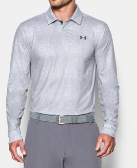 Men's UA Playoff Long Sleeve Polo 1 Color $39.74