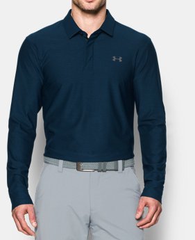 Best Seller Men's UA Playoff Long Sleeve Polo 2 Colors $79.99