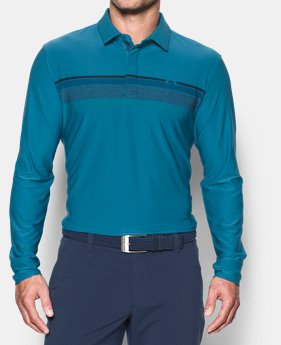 Best Seller Men's UA Playoff Long Sleeve Polo 1 Color $79.99
