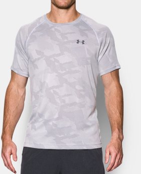 New Arrival Men's UA Tech™ Jacquard T-Shirt LIMITED TIME: FREE SHIPPING $34.99