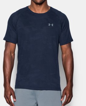 New Arrival Men's UA Tech™ Jacquard T-Shirt LIMITED TIME: FREE SHIPPING 6 Colors $34.99