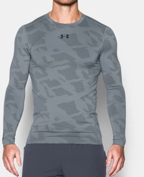 Men's UA ColdGear® Armour Jacquard Compression Crew 1 Color $25.31 to $26.99