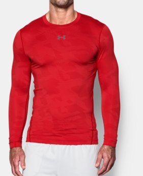 Men's UA ColdGear® Armour Jacquard Compression Crew 1 Color $25.31 to $26.99