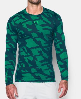 Men's UA ColdGear® Armour Jacquard Compression Crew 2 Colors $26.99