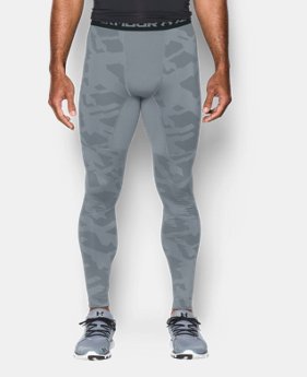 Men's UA ColdGear® Armour Jacquard Compression Leggings 5 Colors $25.31 to $26.99