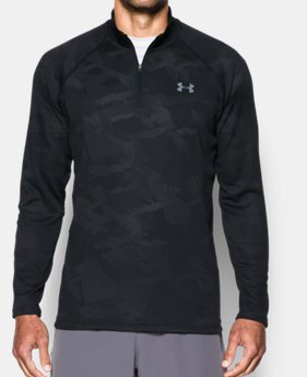New Arrival Men's UA Tech™ Jacquard ¼ Zip LIMITED TIME: FREE SHIPPING 1 Color $49.99