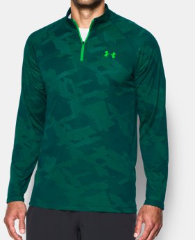 New Arrival Men's UA Tech™ Jacquard ¼ Zip LIMITED TIME: FREE SHIPPING $49.99