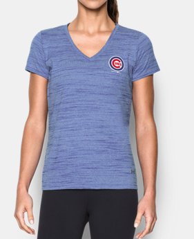 Women's Chicago Cubs UA Tech™ T-Shirt 1 Color Available $27.74