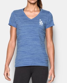 New Arrival Women's Los Angeles Dodgers UA Tech™ T-Shirt 1 Color $36.99
