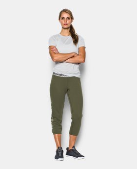Women's UA Freedom Favorite Fleece Capris 1 Color $49.99