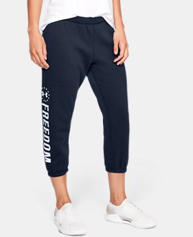 Women's UA Freedom Favorite Fleece Capris 1 Color Available $49.99
