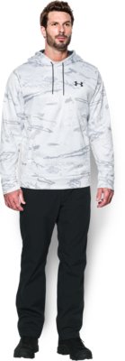 white camo under armour hoodie