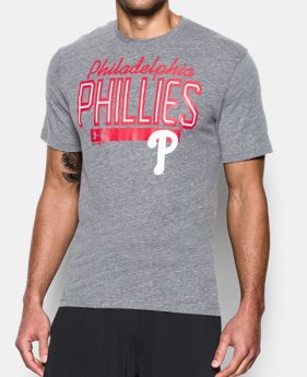 Men's Philadelphia Phillies Tri-blend T-Shirt 1 Color $20.24