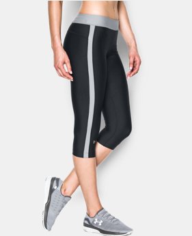 Women's UA HeatGear® Armour 18" Sport Capris 5 Colors $17.99 to $22.49