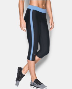 Women's UA HeatGear® Armour 18" Sport Capris 1 Color $17.99 to $22.49