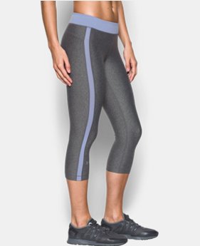 Women's UA HeatGear® Armour 18" Sport Capris 2 Colors $29.99