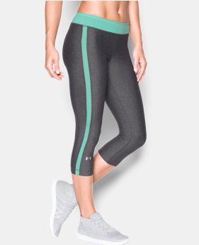 Women's UA HeatGear® Armour 18" Sport Capris 2 Colors $22.49