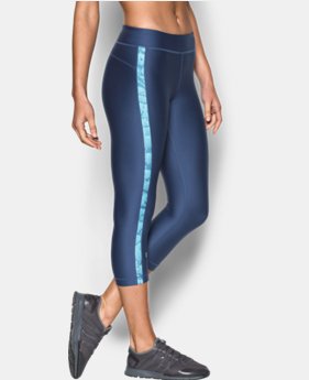 Women's UA HeatGear® Armour 18" Sport Capris 1 Color $29.99