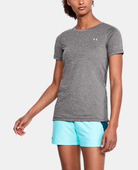 Women's UA HeatGear® Armour Short Sleeve 5 Colors Available $32.99