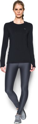 under armour black long sleeve women's