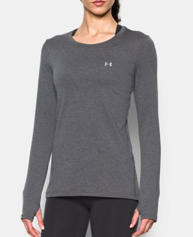 Women's UA HeatGear® Armour Long Sleeve 1 Color $37.99