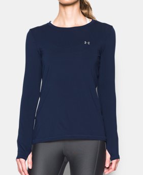 Women's UA HeatGear® Armour Long Sleeve 6 Colors $37.99