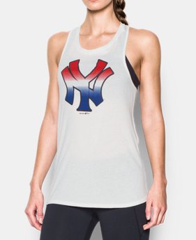 Women's New York Yankees 4th of July Cutout Tank 1 Color Available $26.24