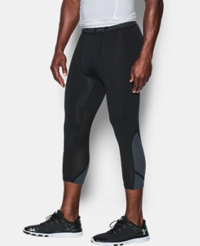 Best Seller Men's UA HeatGear® Armour CoolSwitch Supervent ¾ Leggings 2 Colors $59.99