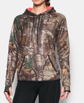Women's UA Logo Camo Hoodie 2 Colors Available $44.99