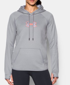 Women's UA Logo Caliber Hoodie 1 Color $35.99 to $48.99