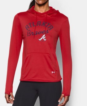 New to Outlet Women’s Atlanta Braves UA French Terry Hoodie EXTRA 25% OFF ALREADY INCLUDED 1 Color $39.74
