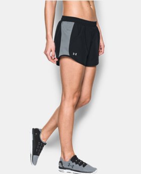 Women's UA Fly-By Perforated Run Short LIMITED TIME: FREE SHIPPING 1 Color $34.99