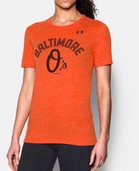New to Outlet Women's Baltimore Orioles UA Tri-Blend 1 Color Available $26.24