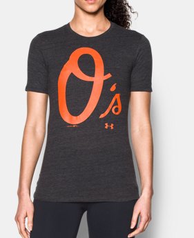 New to Outlet Women's Baltimore Orioles UA Tri-Blend 1 Color Available $26.24