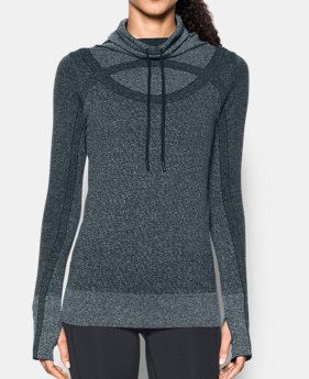 Women's UA Threadborne™ Seamless Heathered Funnel Neck 1 Color Available $69.99