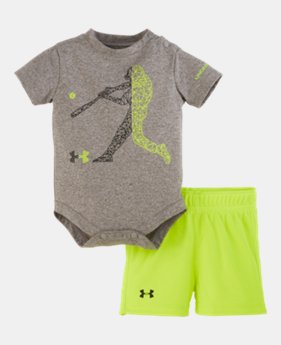 New Arrival Boys' Newborn UA Baseball Bodysuit Set 1 Color $32.99