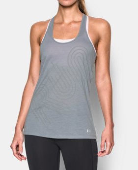New Arrival Women’s UA Run Graphic Tank LIMITED TIME: FREE SHIPPING 3 Colors $34.99