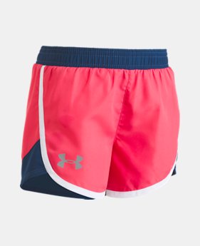 Girls' Pre-School UA Fast Lane Shorts 1 Color $11.24