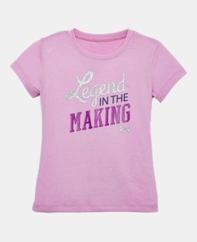 Girls' Pre-School UA Legend In The Making Short Sleeve T-Shirt $13.99
