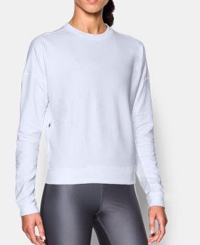 Best Seller Women's UA Modern Terry Crew 2 Colors $79.99