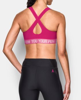 Women’s UA Power In Pink® Armour® Crossback Mid Graphic 1 Color $29.99